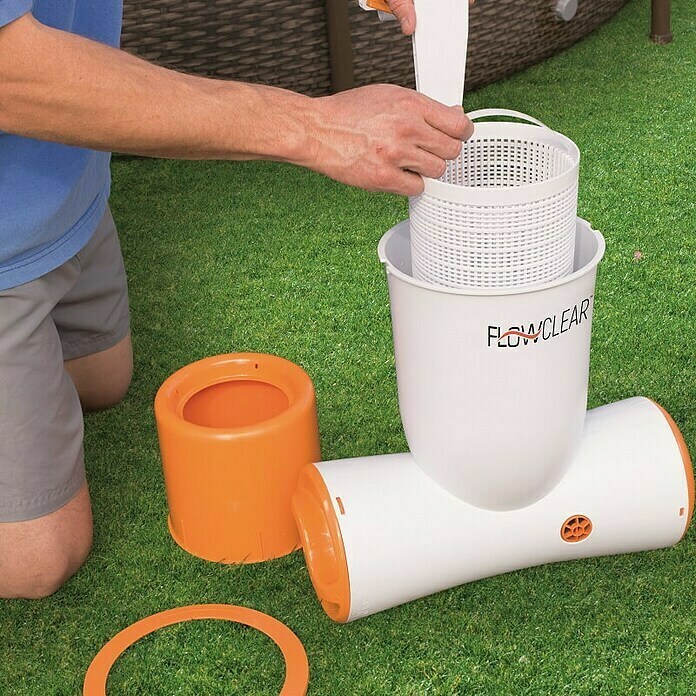 Bestway Flowclear Filter za sakupljanje prljavštine (48 W, Snaga filtriranja: 2.574 l/h)