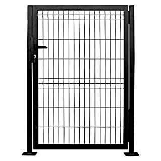 Reta Vrata za ogradu M (100 x 120 cm, Antracit, Metal)