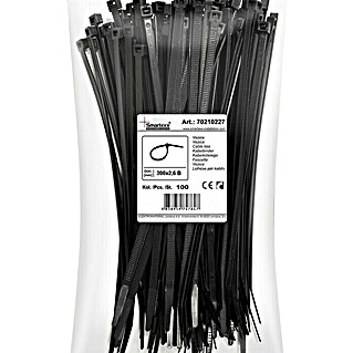Elektro Material Vezice (Crne boje, 200 x 2,6 mm, 100 kom)
