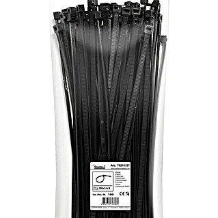 Elektro Material Vezice (Crne boje, 290 x 3,6 mm, 100 kom)