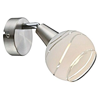 Globo Elliott LED zidni reflektor (4 W, Bijela-prozirna, Topla bijela)