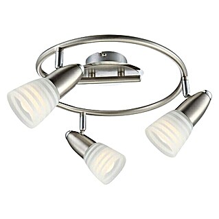 Globo Caleb LED stropna svjetiljka (12 W, Krom, Opal, Topla bijela)