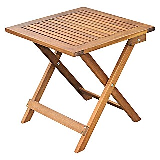 Sunfun Diana Vrtni drveni stolić (45 x 45 x 45 cm, Akacija, Smeđe boje)