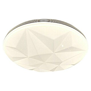 Ferotehna LED stropna svjetiljka Atlantis (36 W, D x Š x V: 490 x 490 x 90 mm, Bijele boje, Topla bijela)