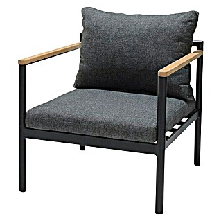 SENSUM Lounge stolica (Š x D x V: 70 x 70 x 65 cm, Aluminij, Antracit)
