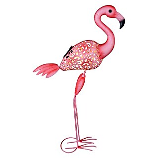 Globo Solar led-decoratielamp Flamingo (Roze, l x b x h: 340 x 160 x 740 mm)