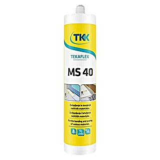 Masa za brtvljenje Tekaflex MS 40 (290 ml, Bijele boje)