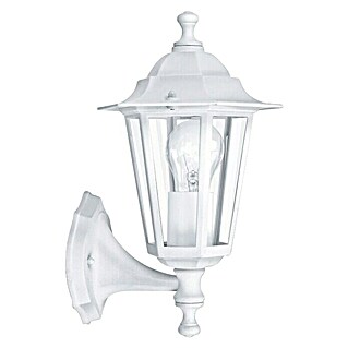 Eglo Laterna 5 Vanjska zidna svjetiljka (60 W, Bijele boje, Prozirno, IP44)