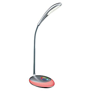 Globo Stolna LED svjetiljka (4,4 W, D x Š x V: 30 x 11 x 48 cm, Metalik srebrne boje, Neutralno bijelo)