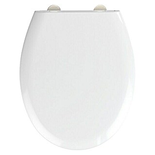 Wenko WC daska , Rieti (Samospuštajuća, Plastika, Bijele boje)