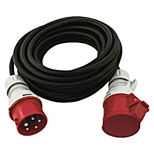 REV Produžni kabel (Dužina kabela: 10 m, Crne boje)