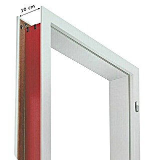 Doornite Dovratnik (D x Š x V: 100 x 950 x 2.000 mm, DIN desno, Bijele boje)