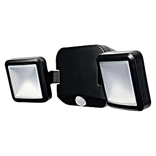 Ledvance LED vanjski reflektor sa senzorom (10 W, Crne boje, Senzor pokreta, S 2 žarulje)
