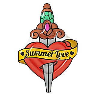 Madrac na napuhavanje Summer Love Tatoo (D x Š: 198 x 137)