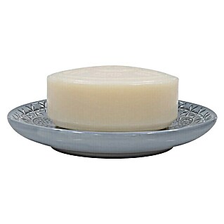 Spirella Posuda za sapun Relief (Porculan, Sive boje)
