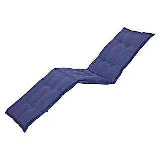 Jastuk za ležaljku Panama Blue Sapphire (D x Š: 200 x 60 cm, Plave boje)