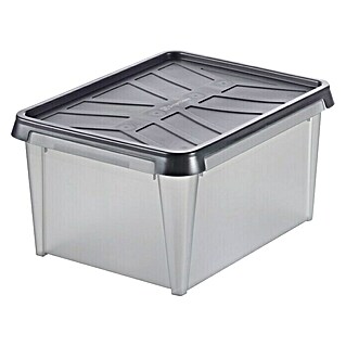 Aufbewahrungsbox 6L 16L 45L Kiste mit Deckel Stapelkiste 30cm 40cm 60cm 