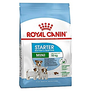 Royal Canin Suha hrana za pse SHN Mini Starter Mother & Babydog (Analitički sastavni dijelovi: Sirove bjelančevine 30 %, sirova ulja i masti 22 %, sirova vlaknina 1.3 %, NFE 30.7 %)