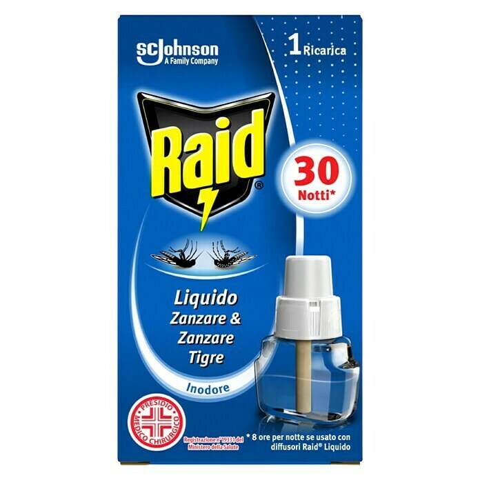 Raid Paket za dodatno punjenje sprave za odbijanje komaraca 