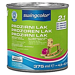 swingcolor Prozirni lak za namještaj 2u1 (375 ml, Visokog sjaja)