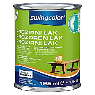 swingcolor Prozirni lak za namještaj (125 ml, Svilenkasti mat)