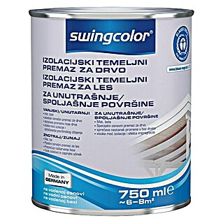 swingcolor Temeljni premaz za drvo (Bijele boje, 750 ml)