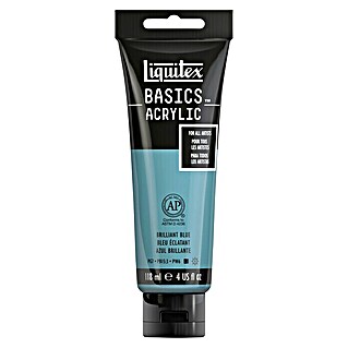 Liquitex Basics Acrylfarbe (Brillantblau, 118 ml, Tube)
