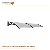 SmartSun Marquesina Easy Black (80 x 120 x 23 cm)