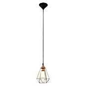 Eglo Tarbes Viseća svjetiljka (60 W, Bakar/crna, Ø x V: 17,5 x 110 cm)
