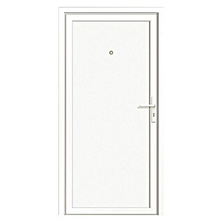 RORO PVC ulazna vrata BAZ 1100 (D x Š x V: 70 x 1.000 x 2.100 mm, DIN desno, Bijele boje)