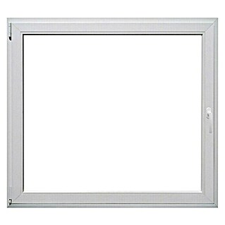 PVC prozor s kvakom (Š x V: 100 x 90 cm, DIN lijevo, Bijele boje)