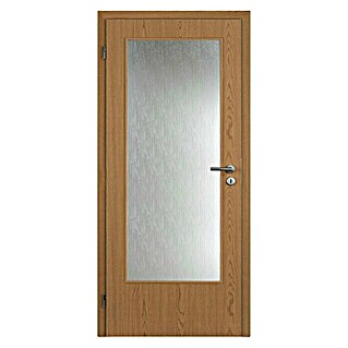 Doornite Sobna vrata sa staklom (D x Š x V: 39 x 750 x 2.000 mm, DIN lijevo, Svijetli hrast)