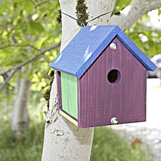 Windhager Kućica za gniježđenje ptica Robin (Prikladno za: Sjenice, D x Š x V: 18 x 17 x 19 cm, Puno drvo)