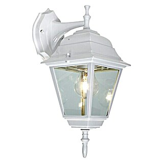 Ferotehna Vanjska zidna svjetiljka Lanterna (60 W, 200 x 150 x 350 mm, Bijele boje, IP44)