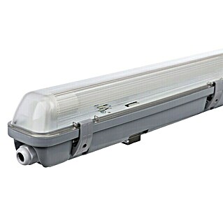 Müller-Licht LED-Feuchtraum-Lichtleiste Aqua-Promo (10 W, 2 x 60 cm lange LED-Röhren, Neutralweiß, IP65)
