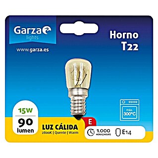 Garza Bombilla LED Horno T22 (E14, 15 W, 90 lm)