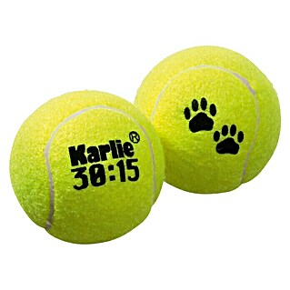 Karlie Hondenspeelgoed Set tennisballen (Diameter: 6 cm, Rubber, Inhoud: 2 stk.)
