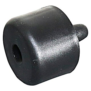Protector para muebles (Ø x Al: 50 x 35 mm, Capacidad de carga: 20 kg, Con espiga, Negro)