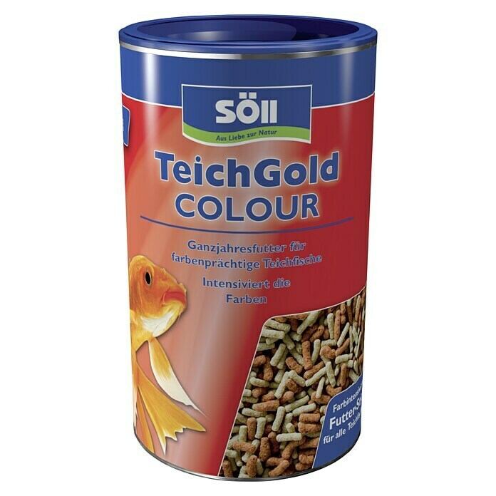 Söll Teich-Gold Teich-Fischfutter Colour 