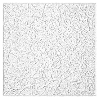 Deckenplatte D 82 (50 x 50 cm, Weiß, 2 m², Polystyrol geschäumt)