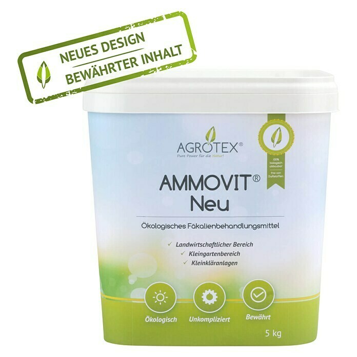 Agrotex Fäkalien-Behandlungsmittel Ammovit (5 kg)