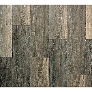 Suelo de vinilo SPC Architect Century Gray (1.220 x 183 x 5,2 mm, Efecto madera)