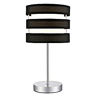 Lámpara de sobremesa Piano (40 W, Ø x Al: 35 x 18 cm, Negro/blanco, E27)