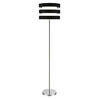Lámpara de pie Piano (60 W, Altura: 155 cm, Negro/blanco, E27)