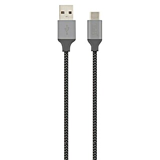 T'nB Cable USB (Largo: 3 m, Conexión USB-C)
