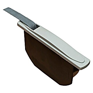 Micel Recogedor de cinta de persiana PR 1 (Gris, Anchura de la correa: 14 mm, Empotrado)