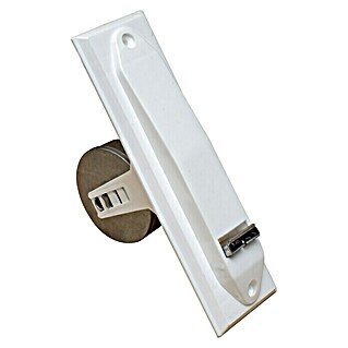 Micel Recogedor de cinta de persiana PR 4 (Anchura de la correa: 22 mm, Blanco, Plástico)