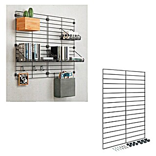Küchenregal Küchenablage Loft-Industrie-Bauhaus-Design,Metall,40,60,80cm,Neuheit 