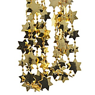 Guirnalda Estrella (Largo: 270 cm, Oro)
