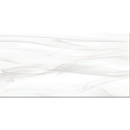 Wandfliese Macao (30 x 60 cm, Weiß/Grau, Matt)